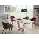 Стол обеденный SIGNAL ARMANI Ceramic серый мат 160-220/90